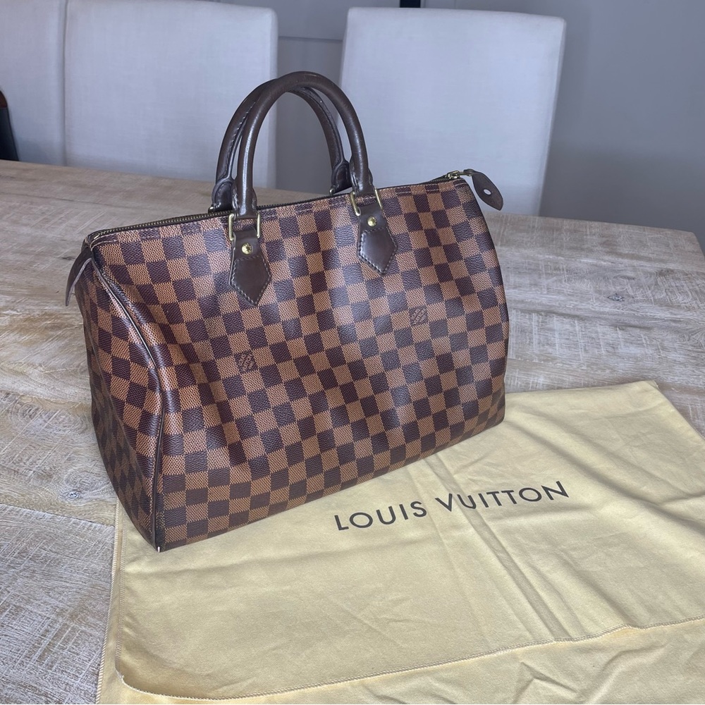 Louis Vuitton Speedy 35 Damier Ebene